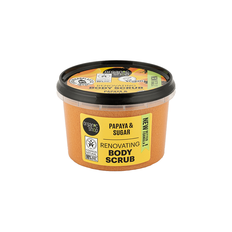 Exfoliante corporal Papaya y Azúcar
