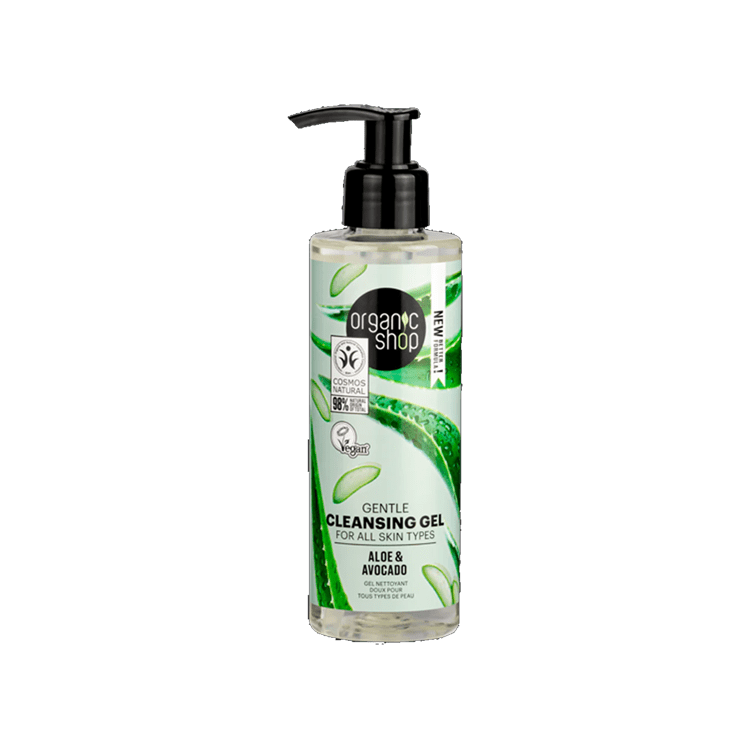 Gel limpiador de Aloe y Aguacate